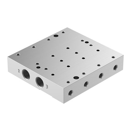 Festo Manifold Rail VABM-P7-18M-G18-M5-4 VABM-P7-18M-G18-M5-4